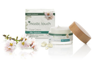 24h Hydration mastic touch face cream with mastic & almond 50ml