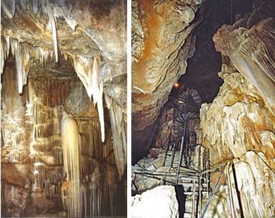 Σπήλαιο με σταλακτίτες και σταλαγμίτες στην Νότια Χίο Σπήλαιο με σταλακτίτες και σταλαγμίτες στην Νότια Χίο